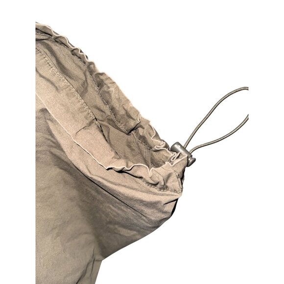 Celebrity Pink Womens Olive Green Jumpsuit XXL Adjustable Straps Zipper Front Dr - Picture 7 of 15